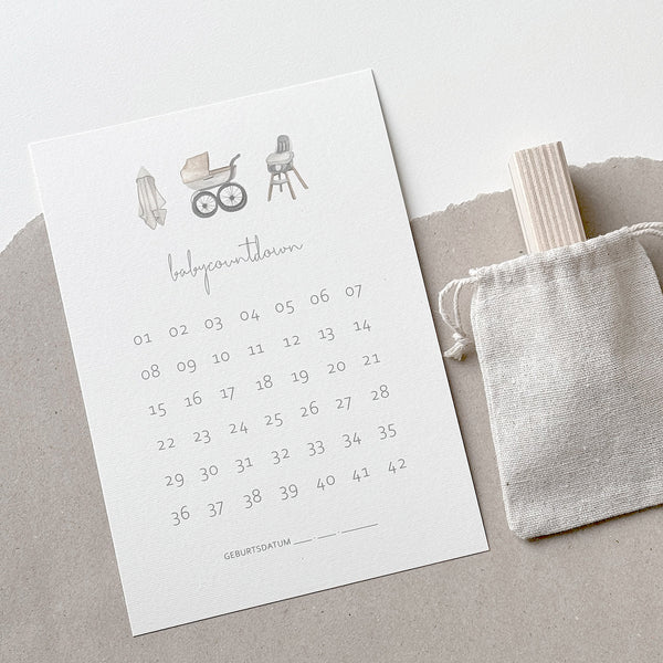 Babycountdown I Vintage Baby