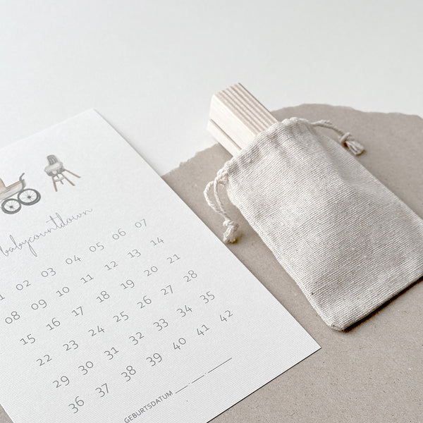 Babycountdown I Vintage Baby