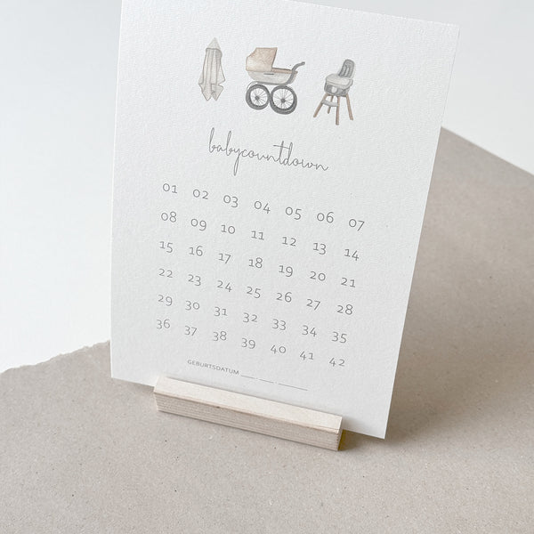 Babycountdown I Vintage Baby