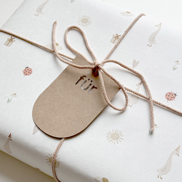 Premium Geschenkpapier I Entenfreunde
