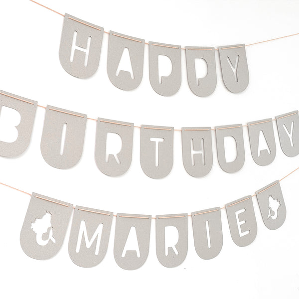 Girlande zum Geburtstag