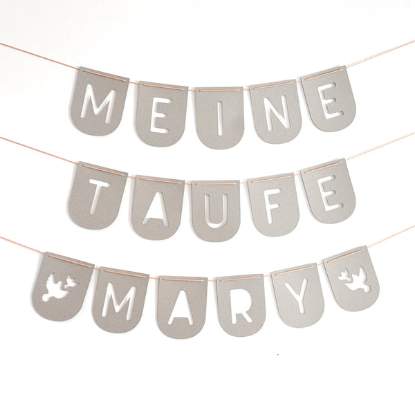 Girlande zur Taufe