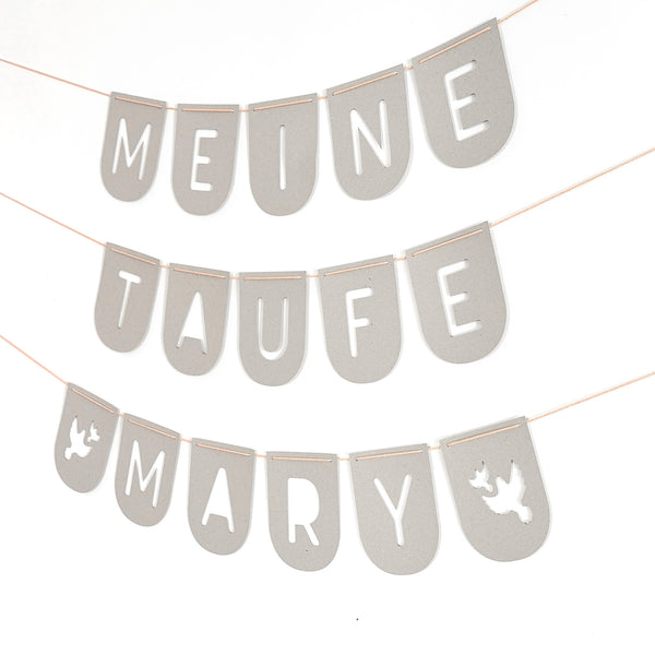 Girlande zur Taufe