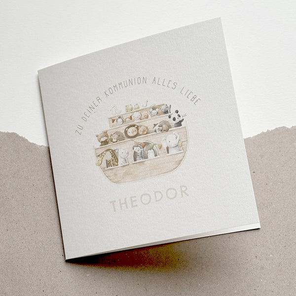 Glückwunschkarte zur Kommunion I Arche